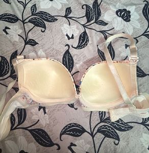 Floral Print Bra wired