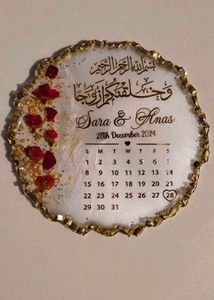 Resin Wedding Plaque &amp; Engagement Platters💍