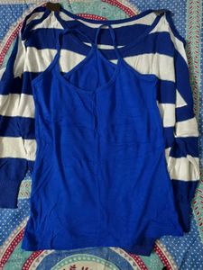Combo Of Tops And Shirt