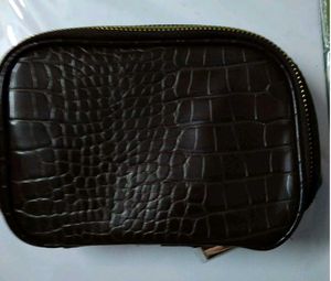 Crocodile Print Pouch