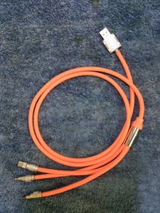3 In 1, 120 Watt Fast Charging Cable