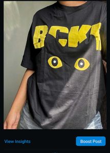 Black Oversized Tshirt