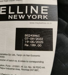 Original Maybelline Colossal Kajal