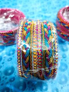Colorful Bangle Set Size - ( 2/6)