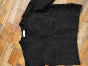 Winter Top Furr Black