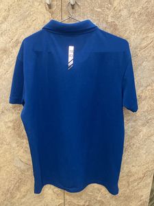 Blue Polo Synthetic Sports Shirt