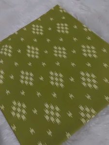 Green Patterned Fabric