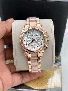 MK CRONO&amp; DATE WORKING LADIES WATCH
