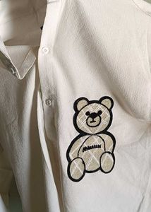 Cute Bear Patch Shirt