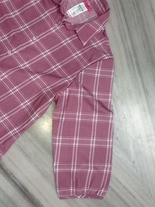 Pink Checked Shirt