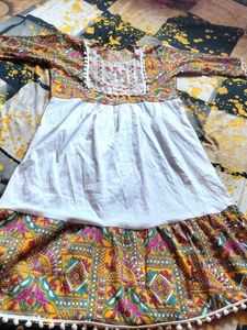 Midi Dress With Beautiful Pintress Design✨