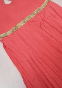 Pink Colour Gown