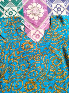 Vintage Floral Print Pajama Set