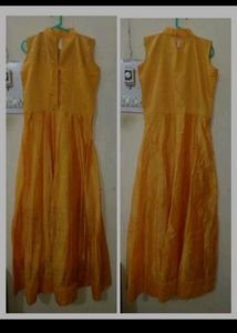 Gown Dupatta And Pant