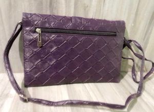Purple sling Bag