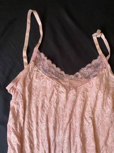 lace trim sleep dress size -m, L