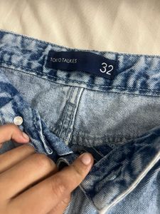 Ripped Light Wash Jeans