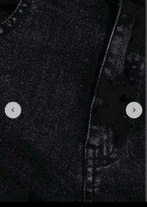 Shein NewBlack Straight Leg Jean