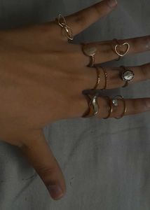 Set Of 9 Rings