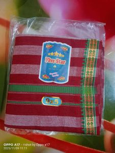 Fivestar Brand Pure Cotton Dhoti Jode