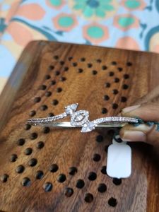 Silver Zircon Bracelet