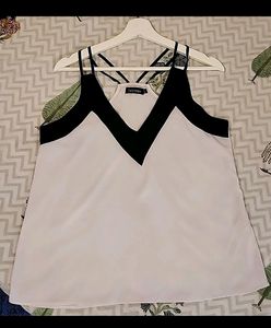 White Boohoo Top, Size- 10