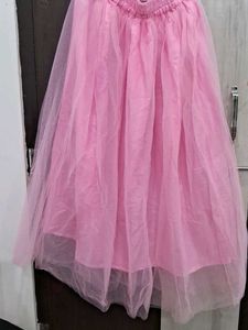 Pink Tulle Skirt