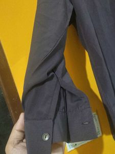 Black Long Sleeve Button-Up