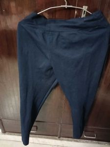 Navy Blue Casual Pants