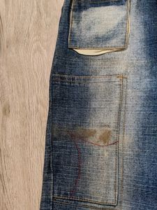 Ma554 Red Fort Bootcut Jeans Waist 24