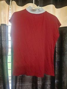 Red &#39;Love More&#39; Tee