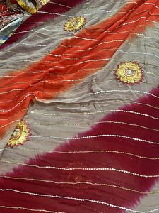 Heavy Lehenga Set Multifabric Multi Color