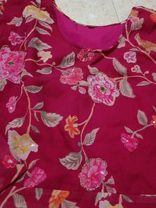 Floral Print Chiffon Blouse