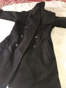 bLack long coat