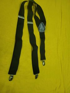 Red Plaid Suspenders