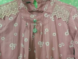 Pink Floral Top