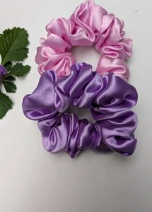 Satin Scrunchie Set