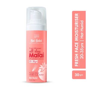 nat habit fresh whipped all day malai SPF activate