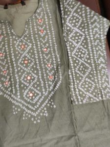 Olive Green Kurta