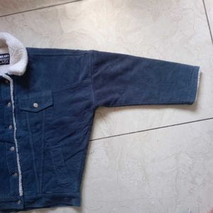 Womens Corduroy Sherpa Lining Jacket