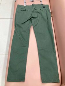 Green Casual Pants