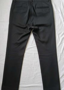 Black Straight Leg Trousers