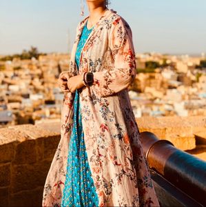 Floral Duster & Dress Set