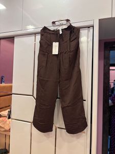 ZARA DARK BROWN FORMAL TROUSERS ***BRAND NEW****