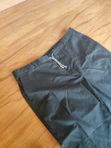 Summer Wear Black 3/4th Pants