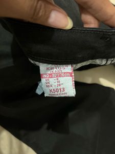Black Flare Leg Jeans