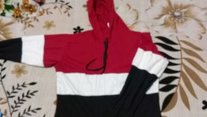 Stylish color block hoodie
