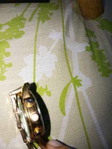 Guess Gold &amp; White Watch