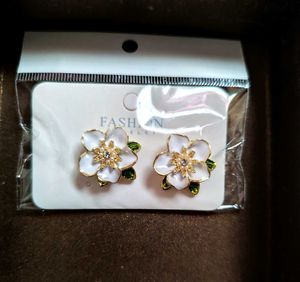 Combo Of 5 Korean Floral Earrings