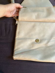 Styli Nude Sling Bag Leather
